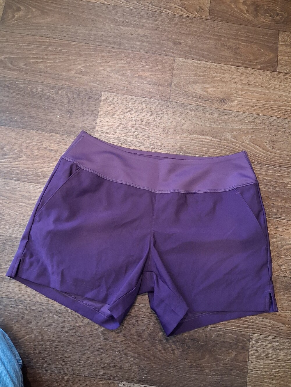 Puma Women's Deep Purple Athletic Shorts